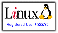 Linux registered user #325780